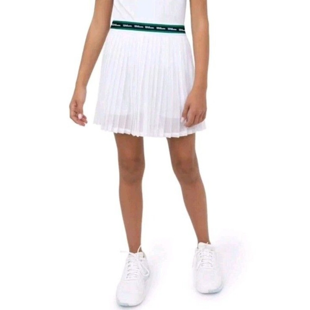 Wilson Girls Tennis Skort Size Large (10-12) White